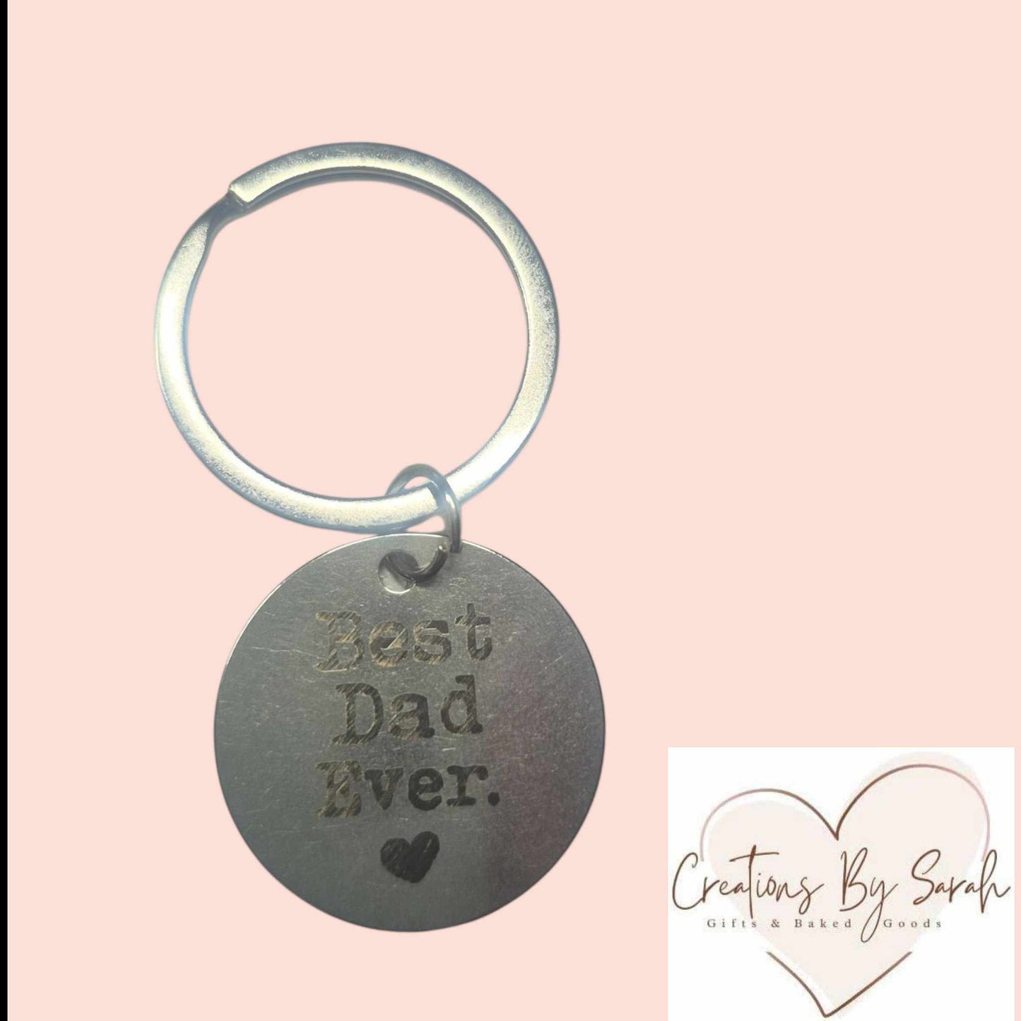 Clearance Best Dad Key ring