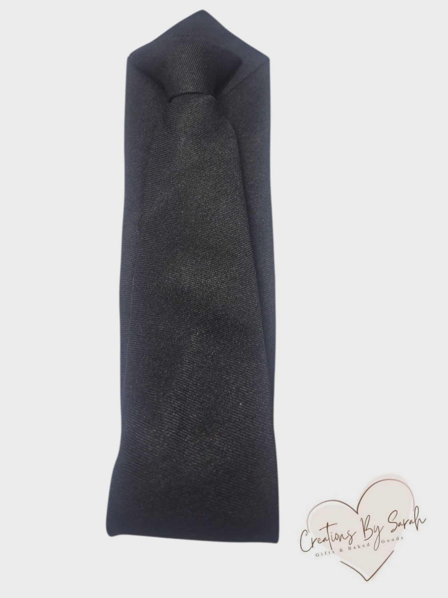 Black Clip On Tie