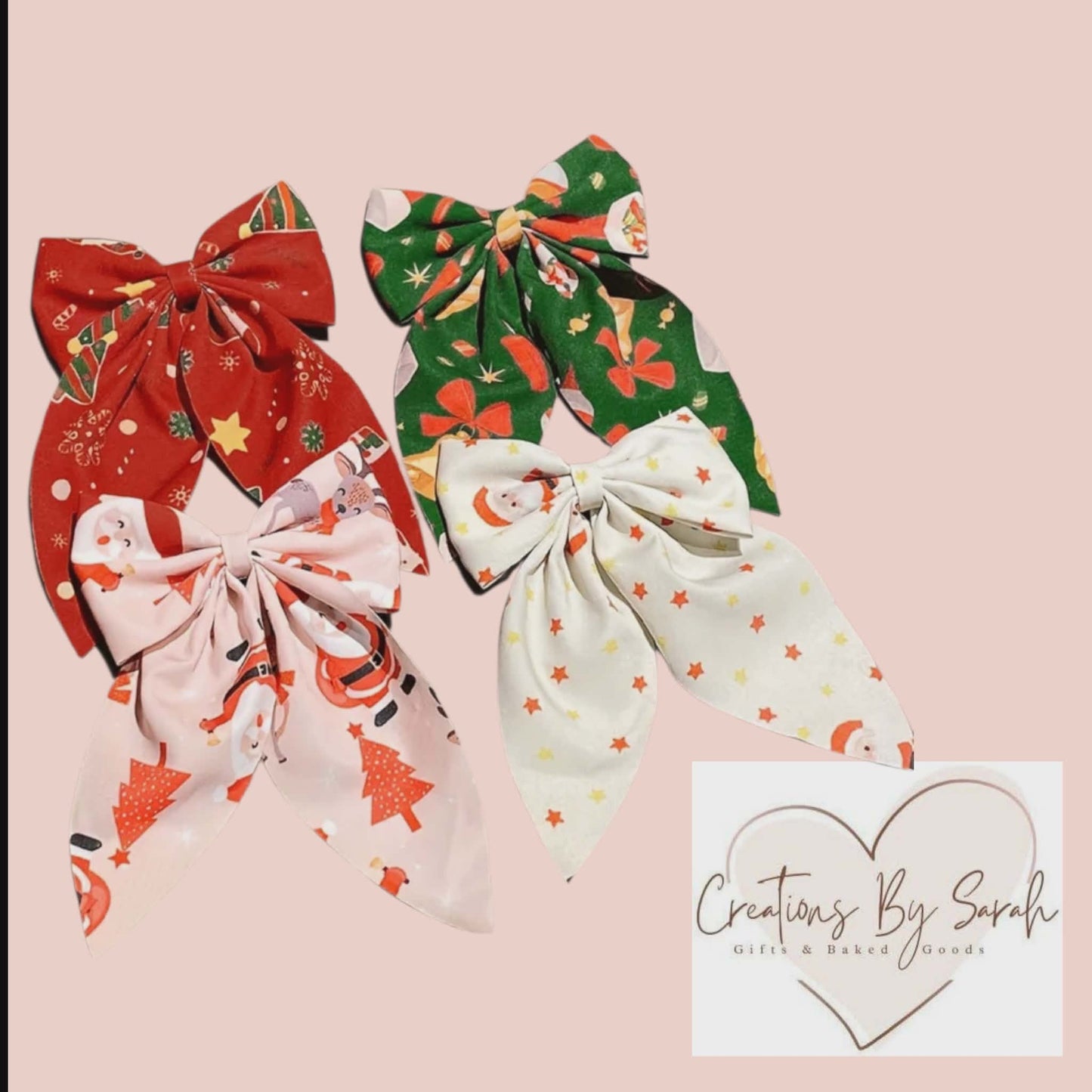 Christmas Themed Hair Clip