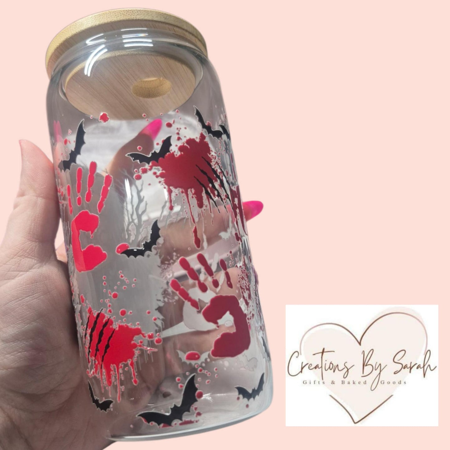Chucky 16oz Glass Drink Tumbler
