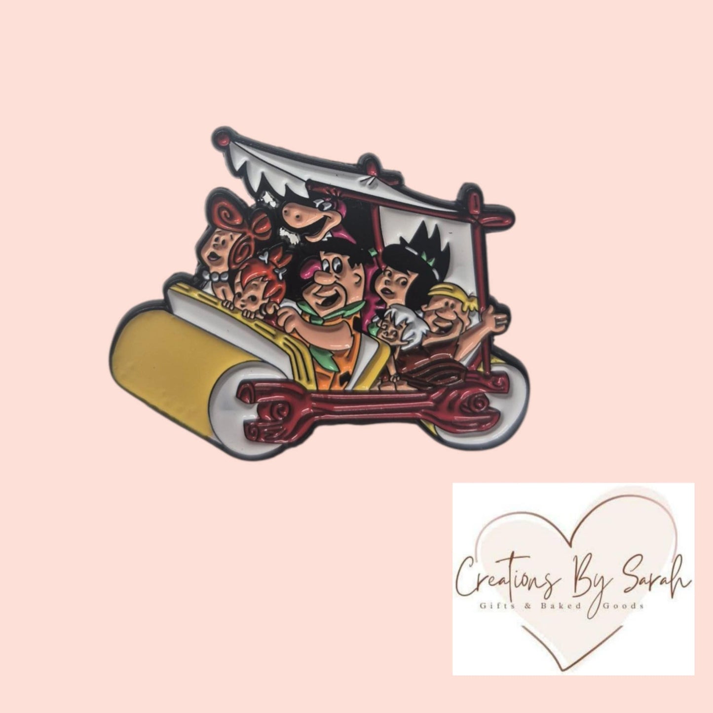 Flintsones Pin Badge