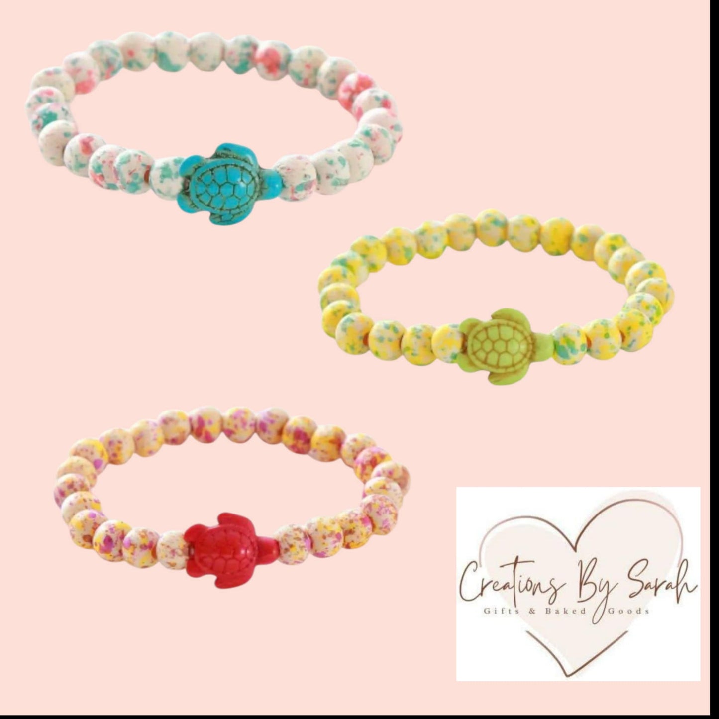 Turtle Beaded Bracelet