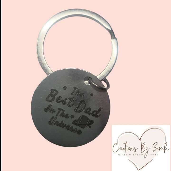 Clarence Best Dad In the Universe keyring