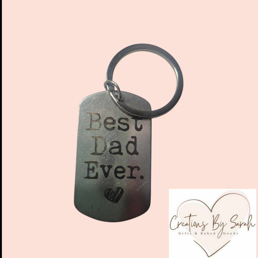 Best Dad Ever Keyring