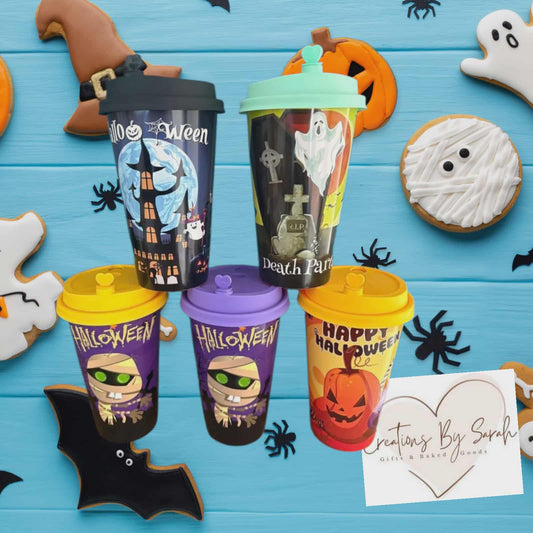 Halloween cold cup