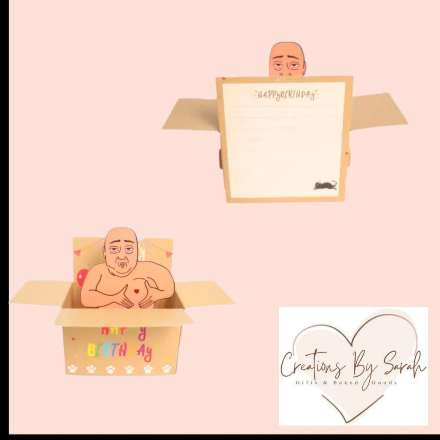 Adult Funny Joke 3D Birthday Pop Up Card