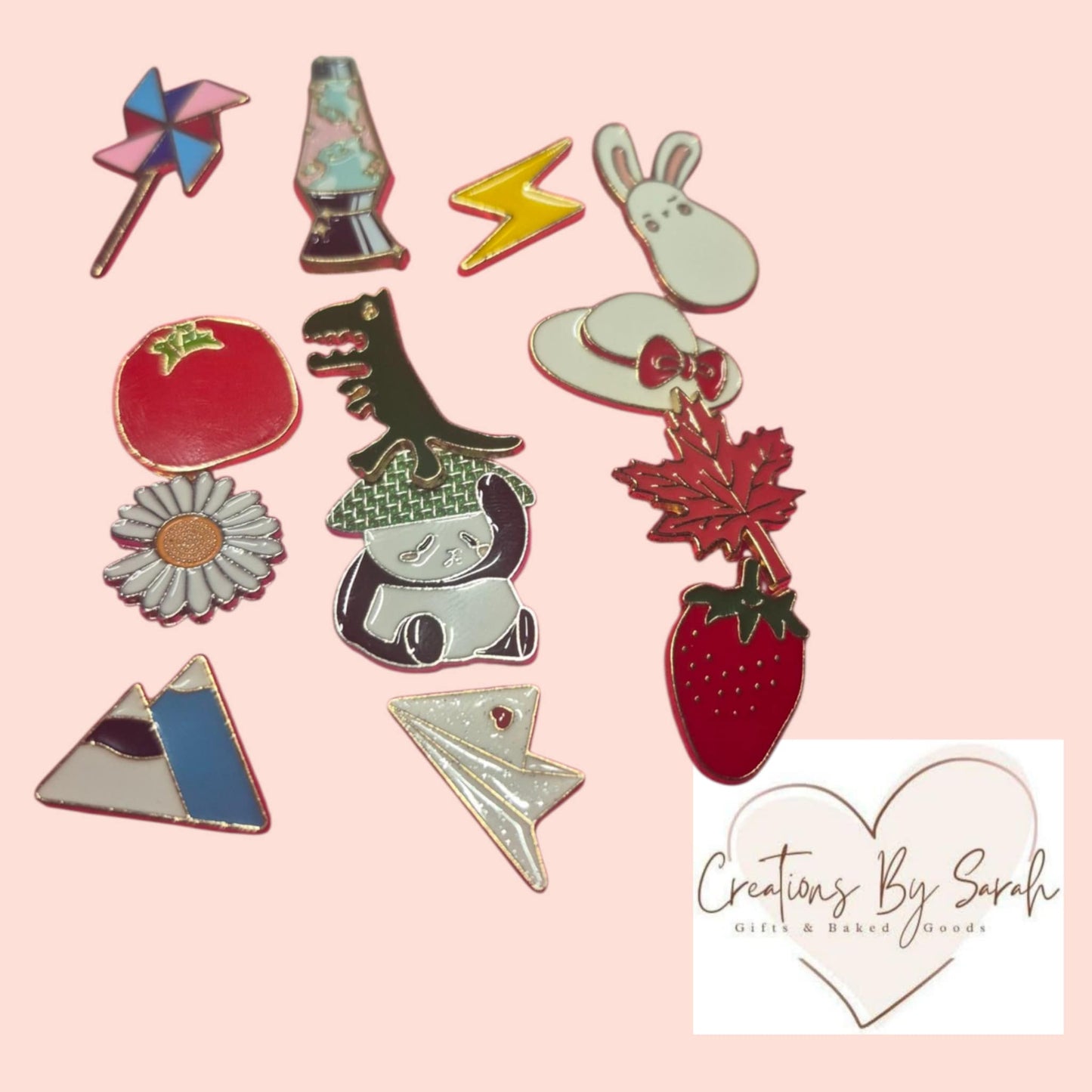 Random Pin Badge