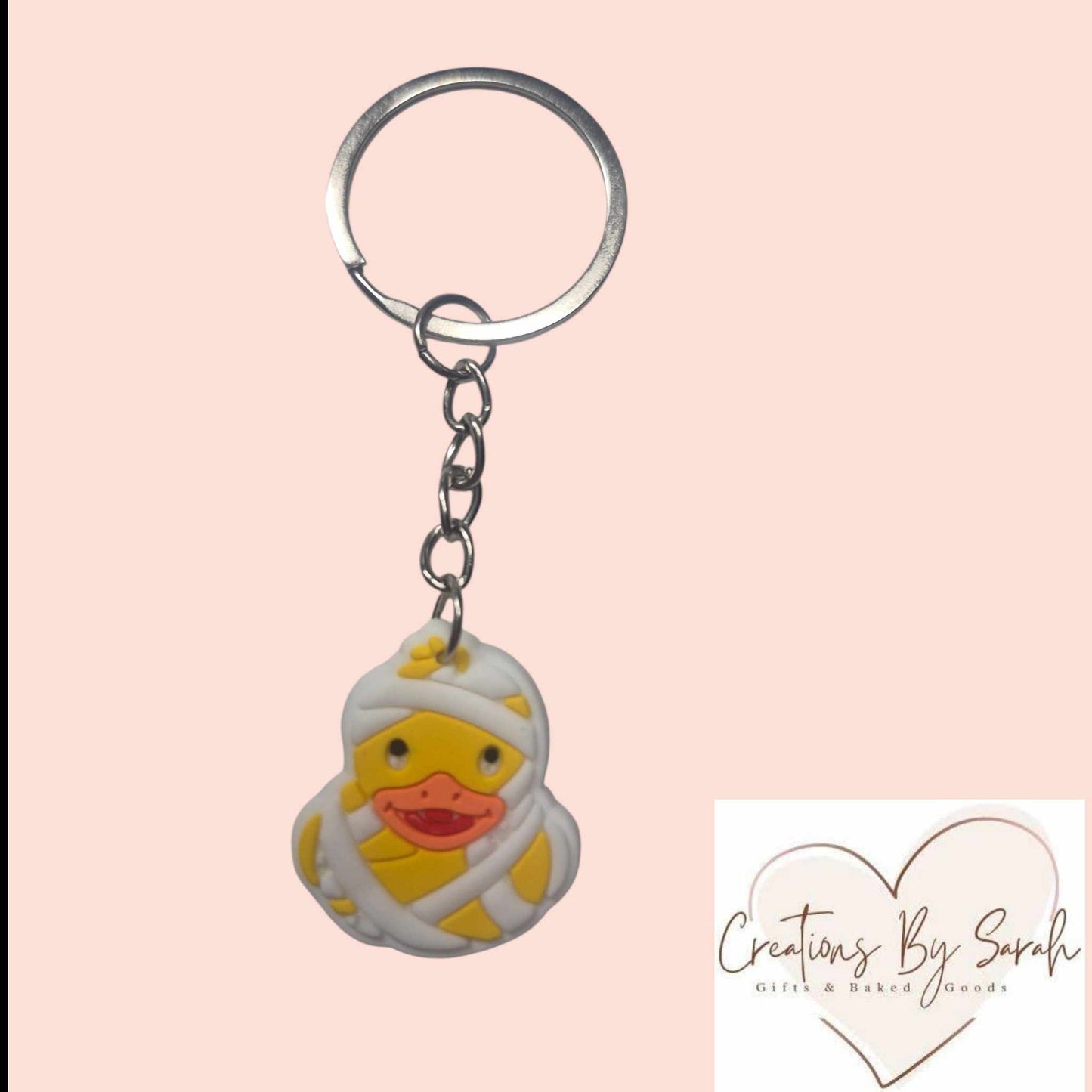 Novelty 2D Duck Keyrings