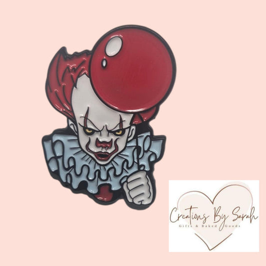 pennywise from It movie pin badge