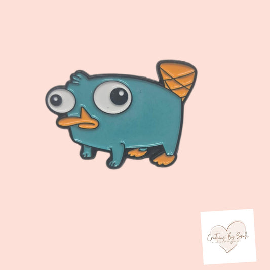 Perry The Platypus pin badge