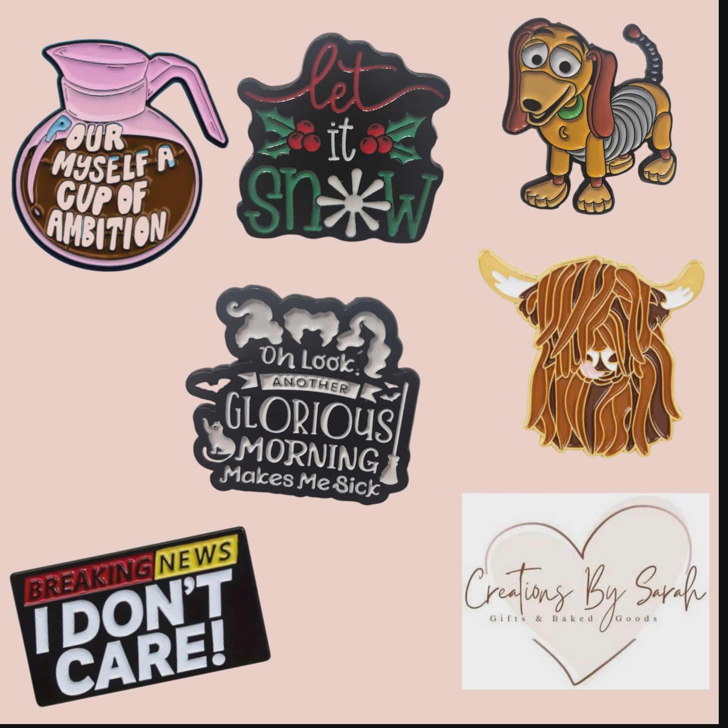 Mystery Bag Of Pin Badges