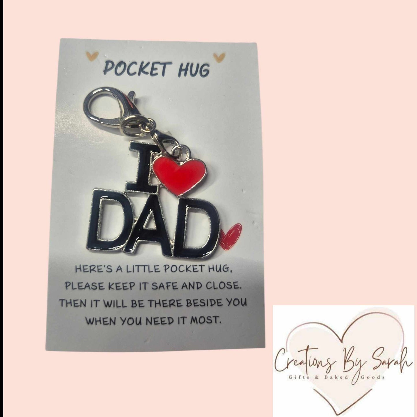 I Heart Dad Pocket Hug