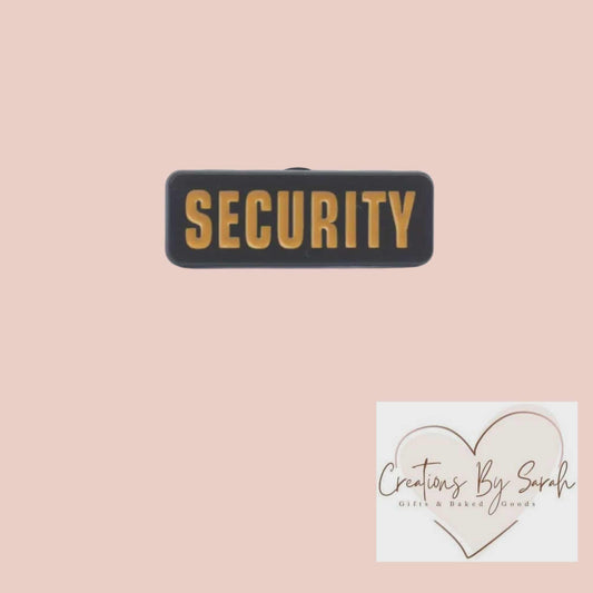 Security Pin Badge