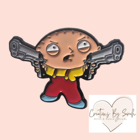 Stewie Griffin Pin Badge