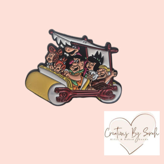 Flintsones Pin Badge