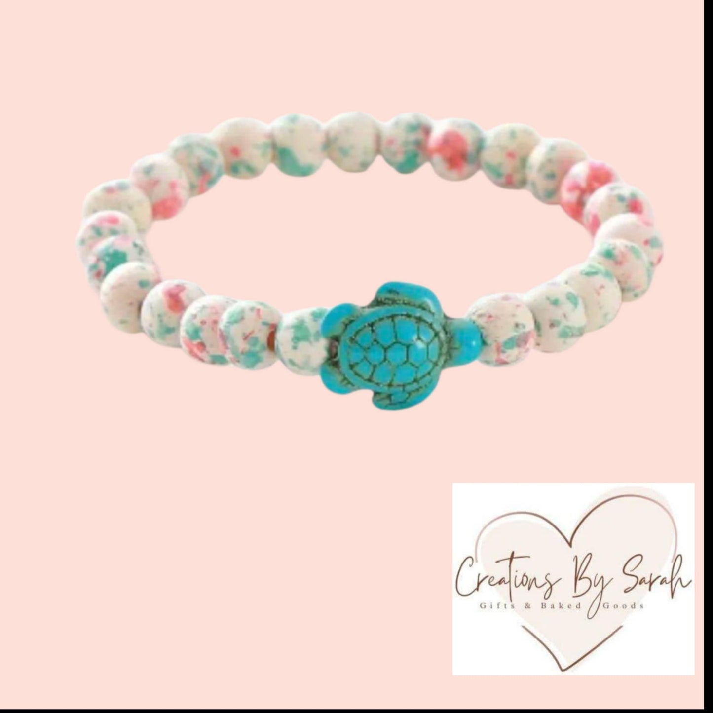 Turtle Beaded Bracelet