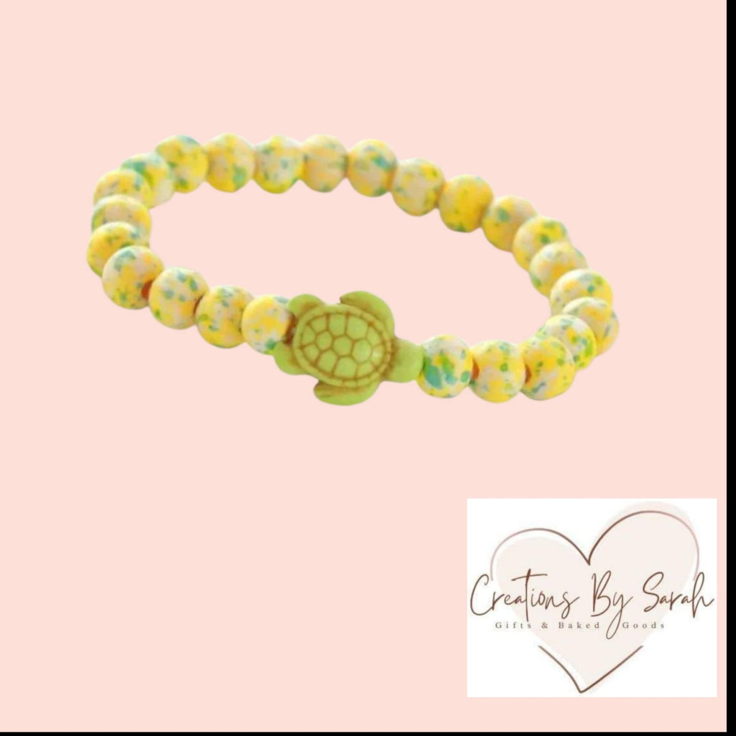 Turtle Beaded Bracelet