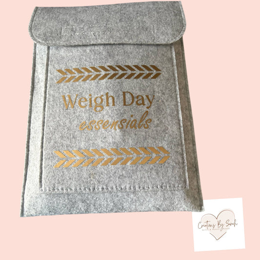 Weigh Day Essentials book pouch
