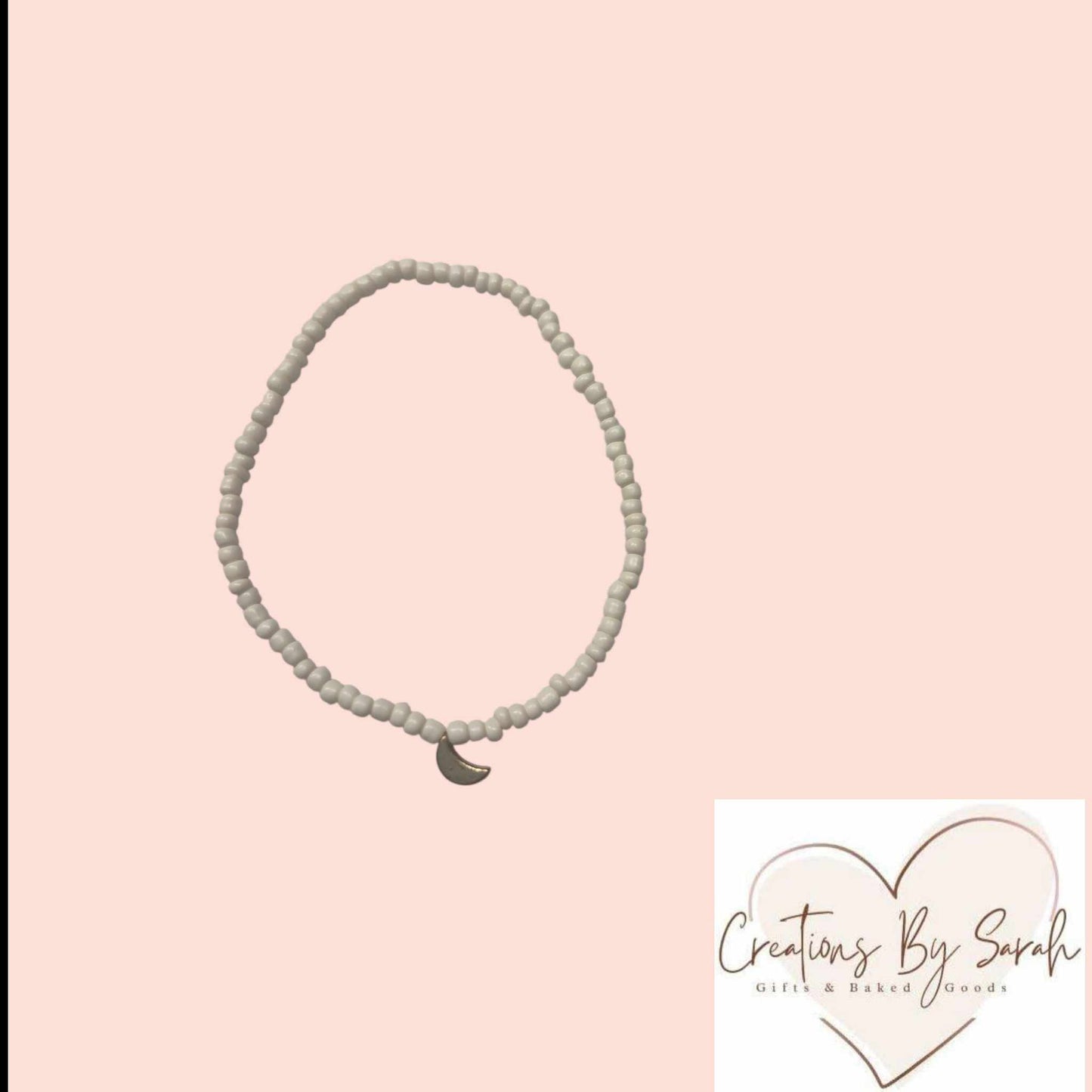 Cute Beaded Bracelets with a moon or star charm